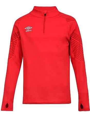 Camisola de Moletom Umbro League Vermelha para Menino