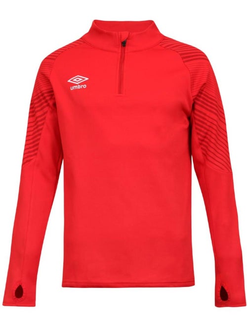 Camisola de Moletom Umbro League Vermelha para Menino - Kiabi Camisola de Moletom Umbro League Vermelha para Menino - Kiabi