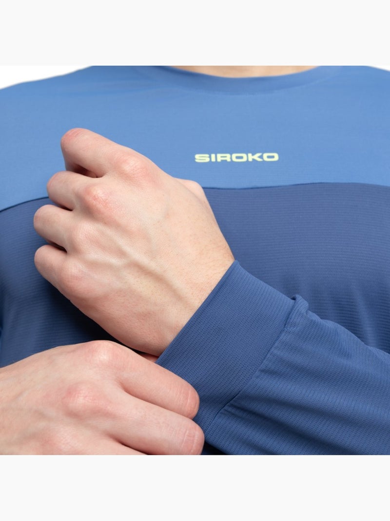 Camisola de mtb manga comprida para homem Azul - Kiabi