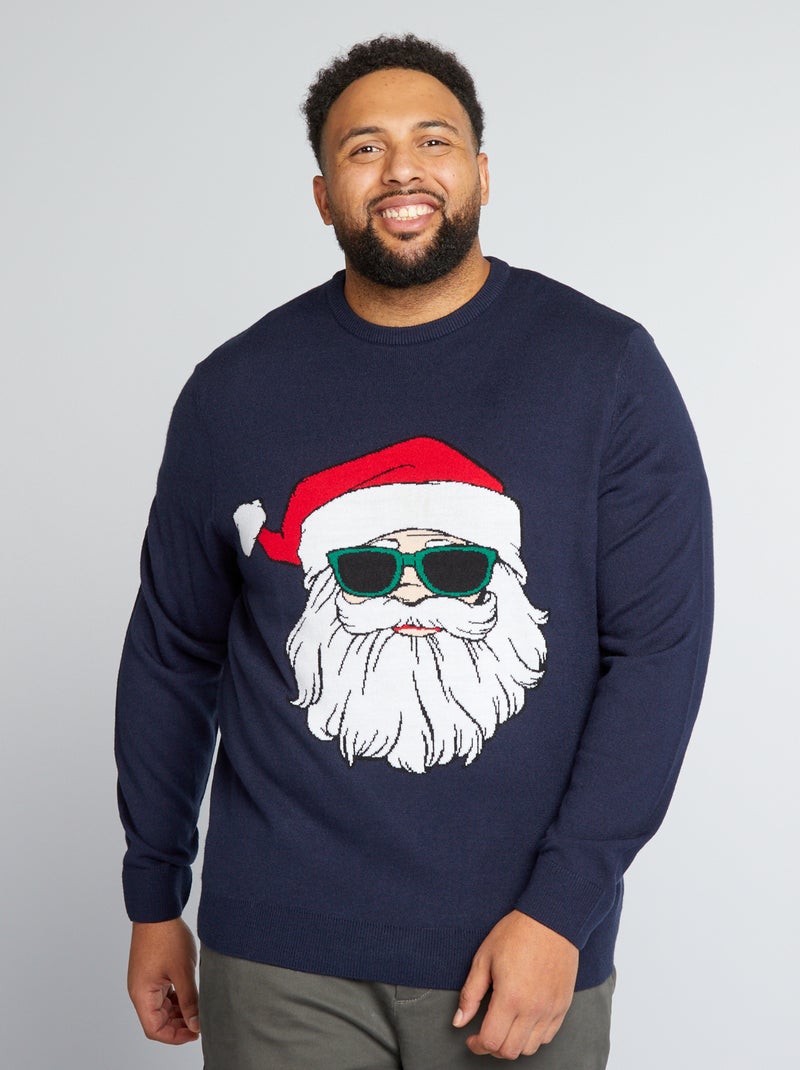 Camisola de Natal AZUL - Kiabi