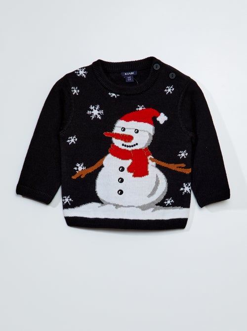 Camisola de Natal com boneco de neve - Kiabi