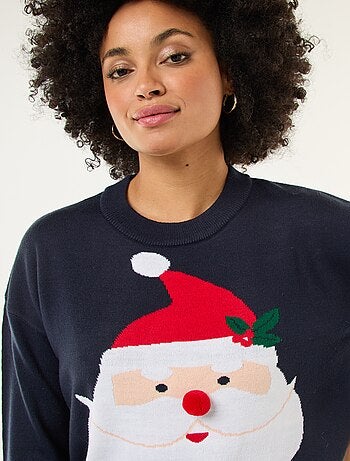 Camisola de Natal com estampado