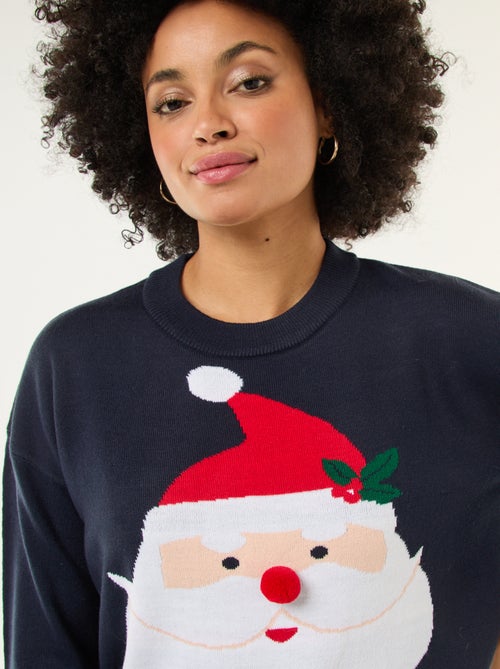 Camisola de Natal com estampado - Kiabi