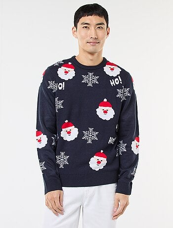 Camisola de Natal com estampado