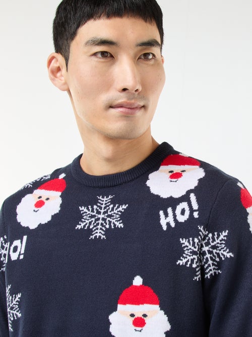 Camisola de Natal com estampado - Kiabi