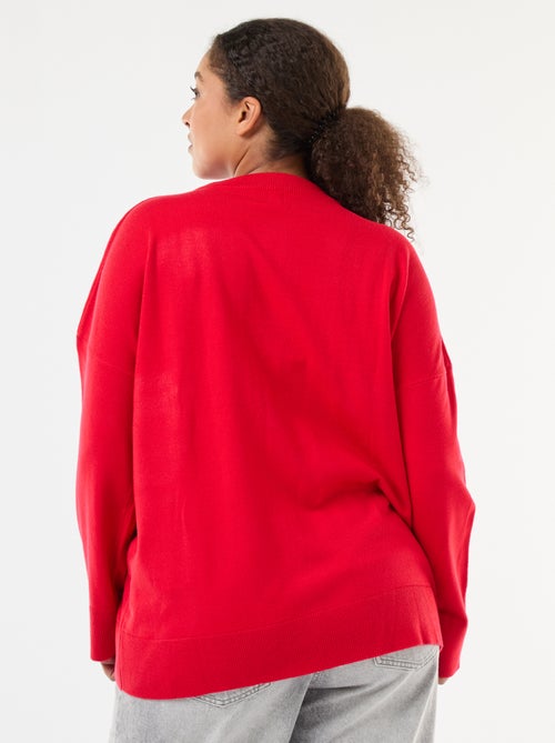 Camisola de Natal com estampado de árvore de Natal - Kiabi