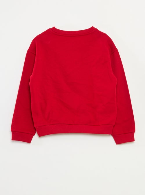 Camisola de Natal com estampado em algodão - Kiabi