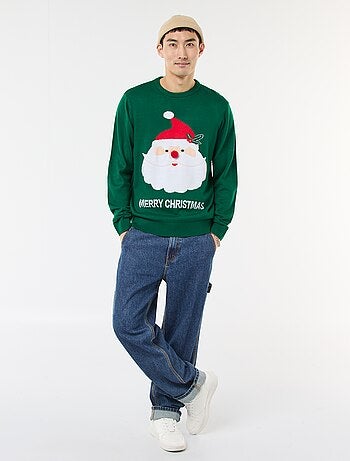 Camisola de Natal com estampado