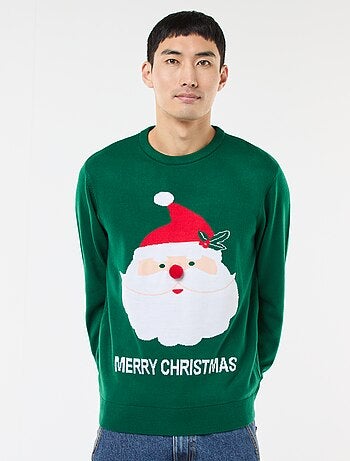 Camisola de Natal com estampado