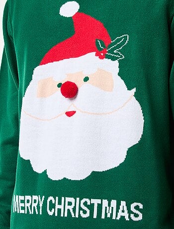 Camisola de Natal com estampado