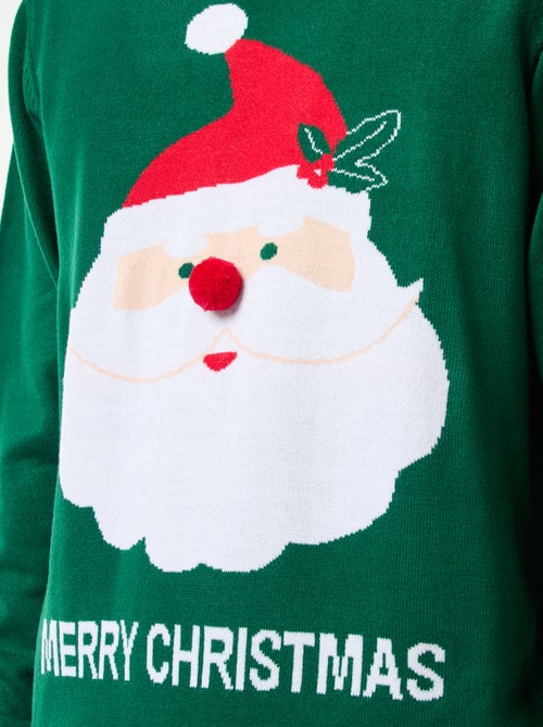 Camisola de Natal com estampado - Kiabi