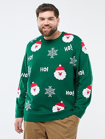 Camisola de Natal com estampado