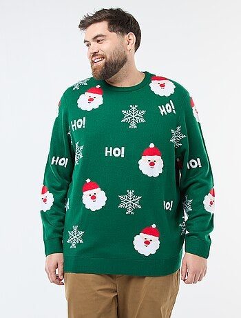 Camisola de Natal com estampado