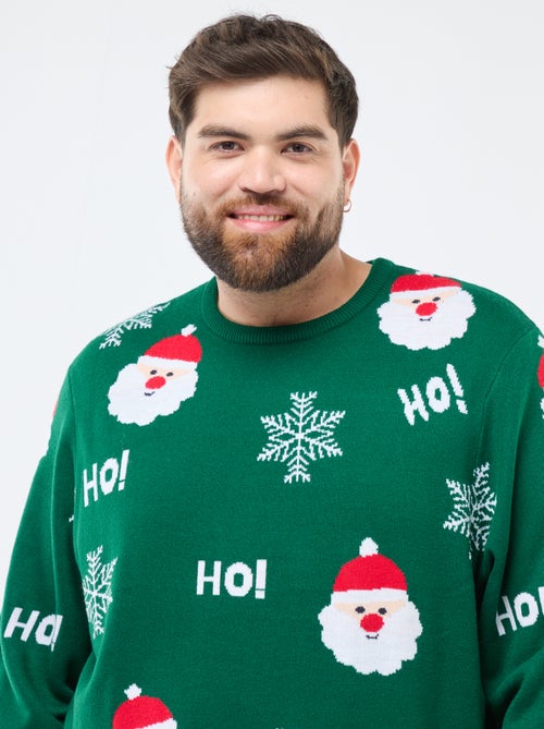 Camisola de Natal com estampado - Kiabi