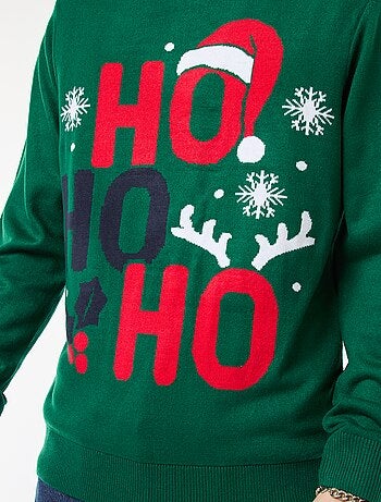 Camisola de Natal com estampado