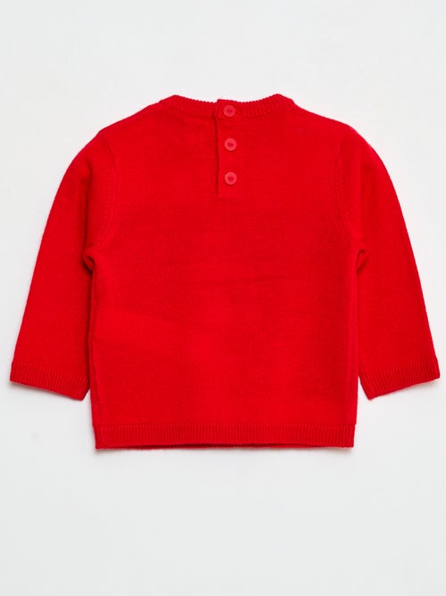 Camisola de Natal com estampado - Kiabi