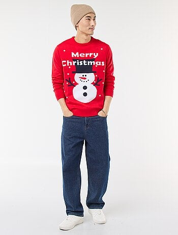 Camisola de Natal com estampado