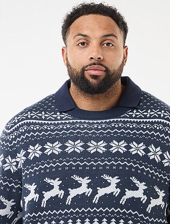 Camisola de Natal com padrão