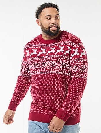 Camisola de Natal com padrão