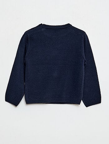 Camisola de Natal de Gola Redonda