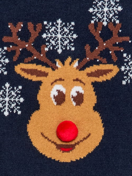 Camisola de Natal de Gola Redonda - Kiabi