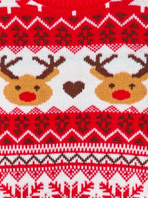 Camisola de Natal de Gola Redonda - Kiabi