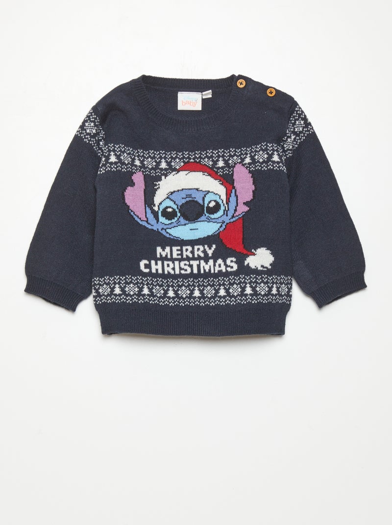 Camisola de Natal 'Disney' AZUL - Kiabi