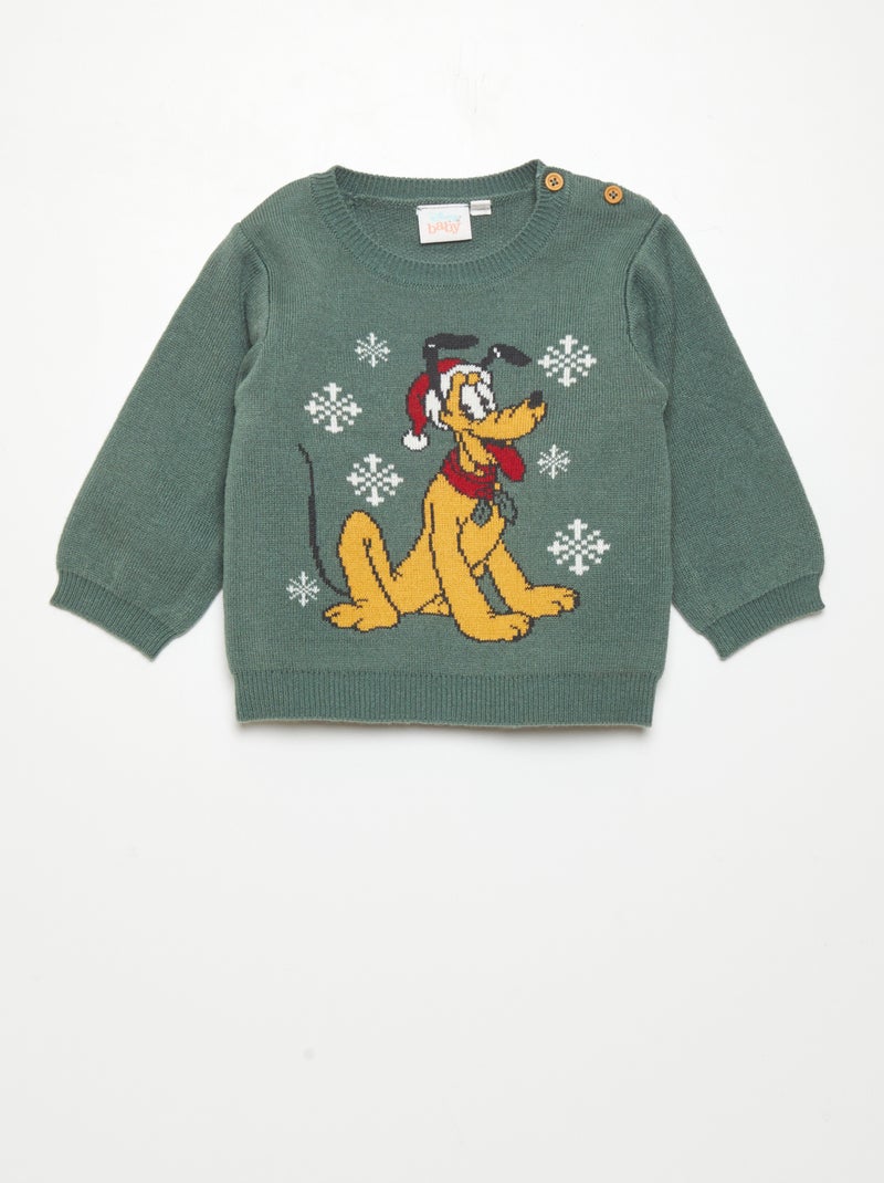 Camisola de Natal 'Disney' VERDE - Kiabi