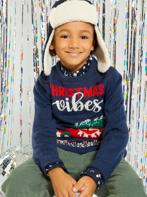 Camisola de Natal em malha - Kiabi