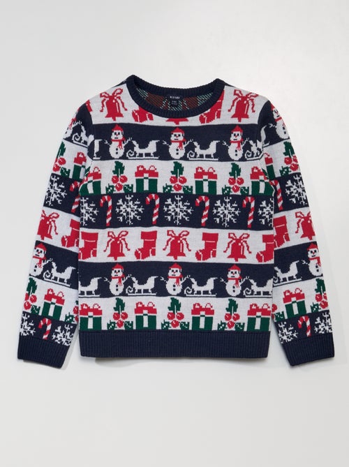 Camisola de Natal em malha - Kiabi