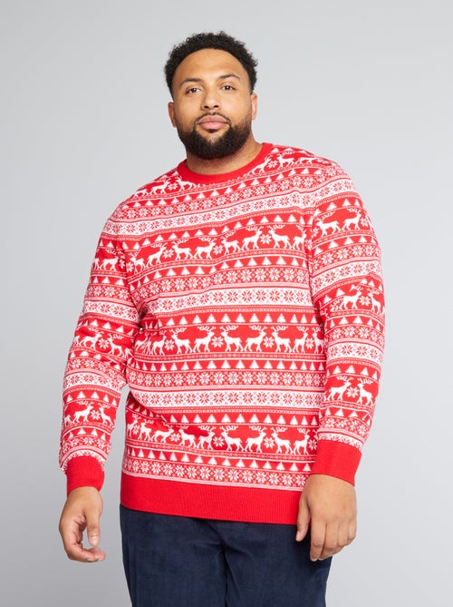 Camisola de Natal em malha - Kiabi