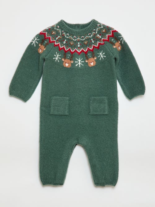 Camisola de Natal em Tricot - Kiabi