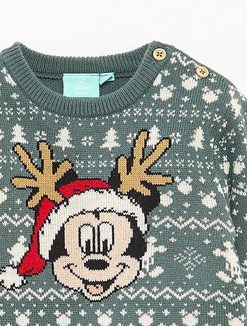 Camisola de Natal jacquard 'Disney' 'Mickey'