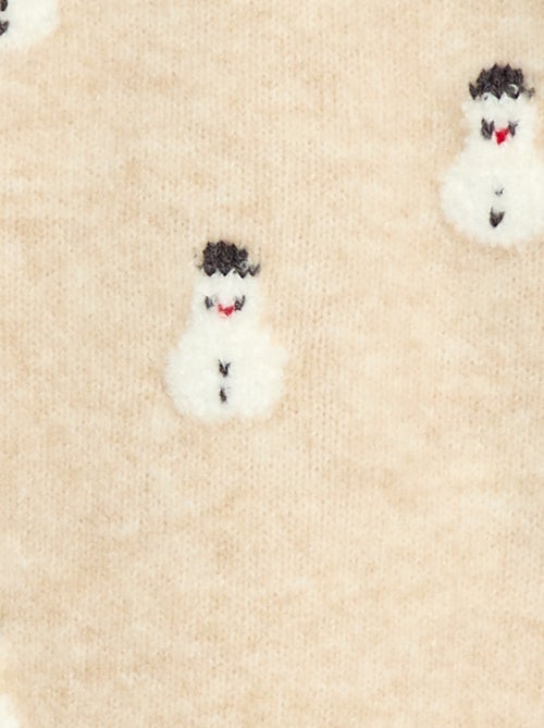 Camisola de Natal macia com animação fantasia - Kiabi