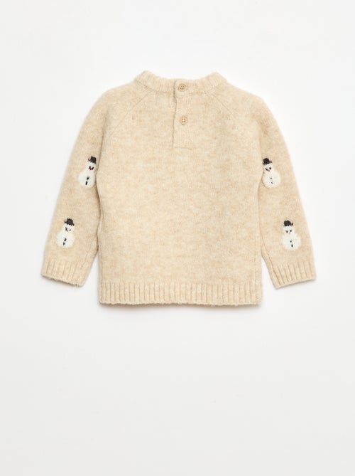 Camisola de Natal macia com animação fantasia - Kiabi