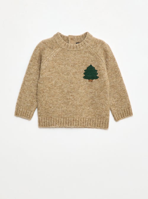 Camisola de Natal macia com animação fantástica - Kiabi