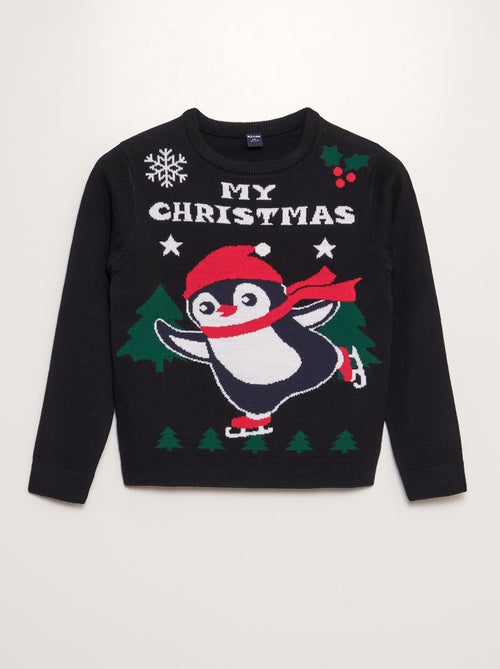 Camisola de Natal Pinguim - Kiabi