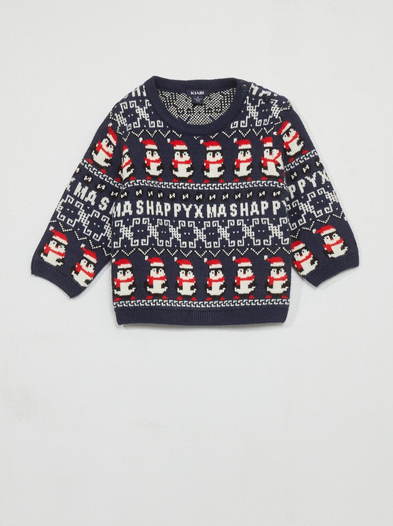 Camisola de Natal PRETO - Kiabi