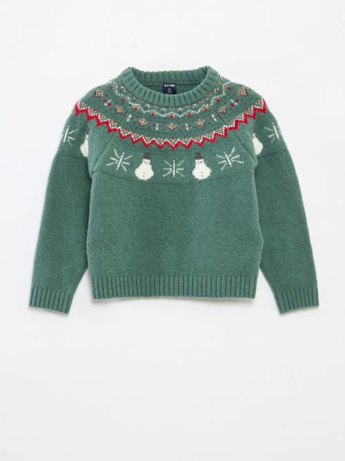 Camisola de Natal suave com animação fantasia - Kiabi