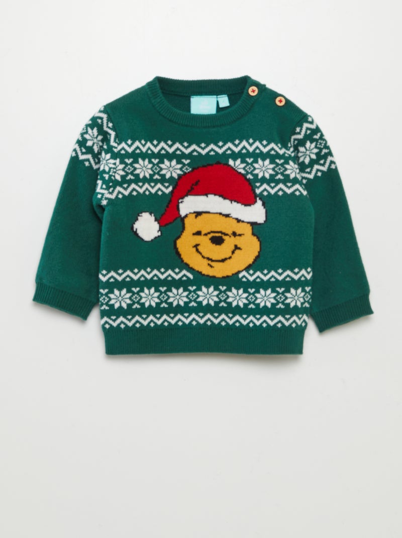 Camisola de Natal 'Winnie' VERDE - Kiabi