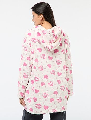 Camisola de noite 'Barbie' em polar