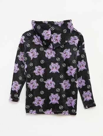 Camisola de noite com capuz 'Pokémon' efeito borrego