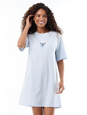 Camisola de noite tipo t-shirt 'Stitch'