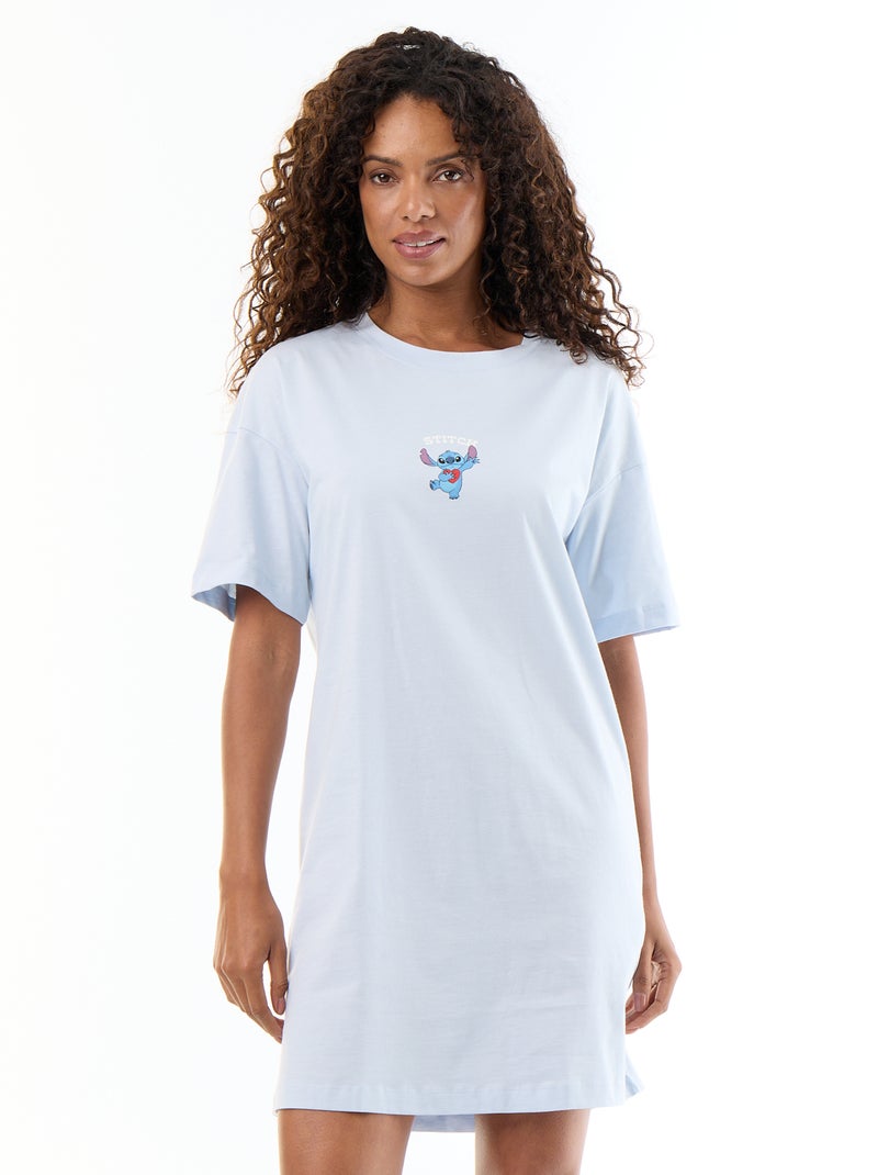 Camisola de noite estilo t-shirt 'Winnie' Azul - Kiabi