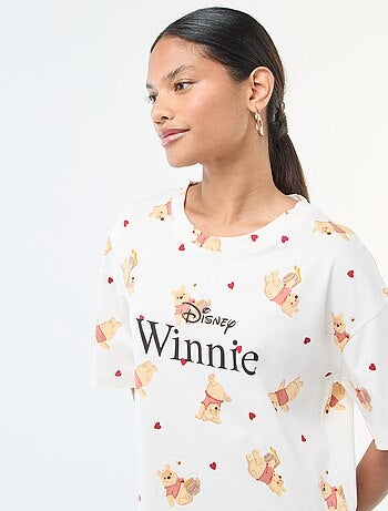 Camisola de noite estilo t-shirt 'Winnie'