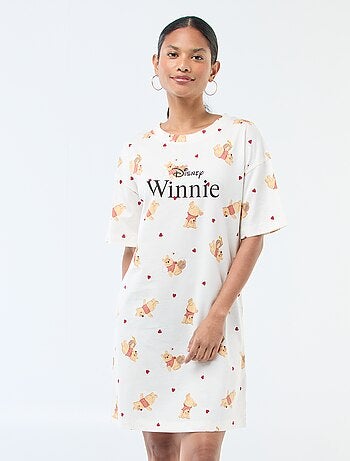 Camisola de noite estilo t-shirt 'Winnie'