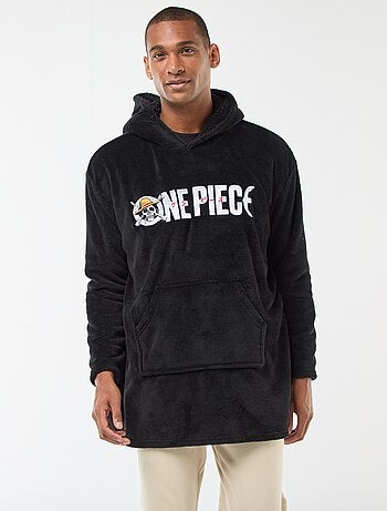 Camisola de noite 'One piece' com capuz