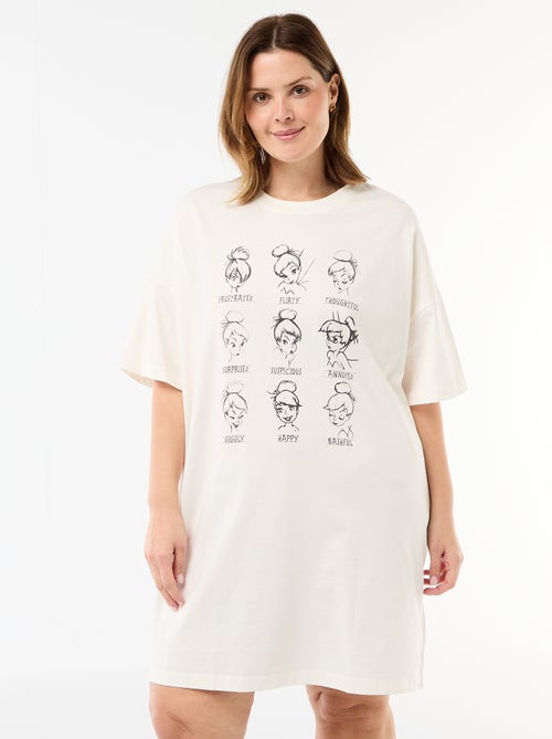 Camisola de noite t-shirt 'A Sininho' - Kiabi