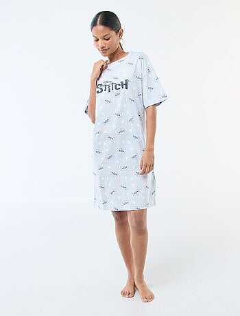 Camisola de noite tipo t-shirt 'Stitch'