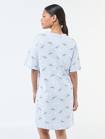 Camisola de noite tipo t-shirt 'Stitch'